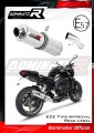 Auspuff Schalldämpfer DOMINATOR homologiert rund passend für YAMAHA FZ1 1000 FAZER 2006  2015