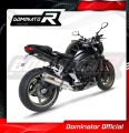 Auspuff Schalldämpfer DOMINATOR homologiert rund passend für YAMAHA FZ1 1000 FAZER 2006  2015 3