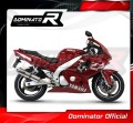 Auspuff Schalldämpfer DOMINATOR homologiert rund passend für YZF 600R Thundercat 1996  2006 4