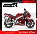 wydech tłumik DOMINATOR Homologowany Owalny pasujący do motocykla YZF 600R Thundercat 1996 - 2006 4