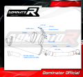 Auspuff Schalldämpfer DOMINATOR homologiert OVAL passend für YZF 600R Thundercat 1996  2006 6