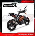 Auspuff Schalldämpfer DOMINATOR HP3 passend für KTM 390 Duke 2017  2020 3