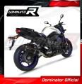 Auspuff Schalldämpfer DOMINATOR homologiert HP1 schwarz passend für FZ 8 N / FZ8 S FAZER 2010  2016 2