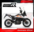 kompletny układ wydechowy z tłumikiem DOMINATOR Full System HP1 pasujący do motocykla KTM 390 Adventure 2020 - 2023