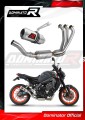 komplette Auspuffanlage mit Schalldämpfer DOMINATOR Full System GP passend für Yamaha MT 09 2021  2023