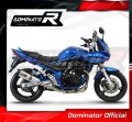 komplette Auspuffanlage mit Schalldämpfer DOMINATOR Full System HP1 passend für Suzuki GSF 650 BANDIT N / S 2005  2006 4