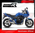 komplette Auspuffanlage mit Schalldämpfer DOMINATOR Full System GP1 passend für Suzuki GSF 650 BANDIT N / S 2005  2006 4