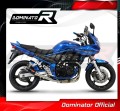 Auspuff Schalldämpfer DOMINATOR GP1 schwarz passend für Suzuki GSF 650 BANDIT N / S 2005  2006 2