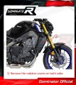 komplette Auspuffanlage mit Schalldämpfer DOMINATOR Full System GP passend für Yamaha MT 09 2021  2023 6