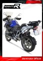 Auspuff Schalldämpfer DOMINATOR HP7 schwarz passend für BMW R1200GS Adventure 2008  2009