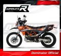 Auspuff Schalldämpfer DOMINATOR HP1 schwarz passend für KTM 690 ENDURO R 2019  2020 2