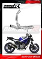 decat Mittelschalldämpfer DOMINATOR Mid Pipe passend für SUZUKI SFV 650 GLADIUS 2009  2015