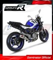 decat Mittelschalldämpfer DOMINATOR Mid Pipe passend für SUZUKI SFV 650 GLADIUS 2009  2015 3
