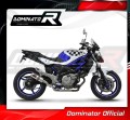decat Mittelschalldämpfer DOMINATOR Mid Pipe passend für SUZUKI SFV 650 GLADIUS 2009  2015 4