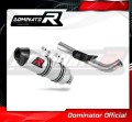 Auspuff Schalldämpfer DOMINATOR MX2 passend für Yamaha RAPTOR 700 R 2015  2021 2