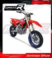 DOMINATOR exhaust manifold header fits to Honda CRF 450 R RX 2021 Head Pipe Header Collector  3