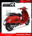 Piaggio Vespa GTS 125 2007 - 2012 motorcycle Exhaust Muffler Auspuff Sportauspuff Silencer Echappement Silencieux Scarico Scarichi Escape Wydech Tłumik  HP1 Dominator 2