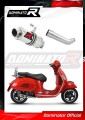 exhaust muffler DOMINATOR GP1 fits to Piaggio Vespa GTS 125 2007  2012