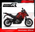 Auspuff Schalldämpfer DOMINATOR HP3 schwarz passend für Ducati Multistrada 1260 Enduro 2019  2020 2