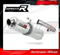 Auspuff Schalldämpfer DOMINATOR rund passend für Honda CBR 600 F1 1987  1990 2