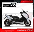 Yamaha XP 530 T-MAX 2012 -2016 Full Exhaust System  Muffler Auspuff Sportauspuff Silencer Echappement Silencieux Scarico Scarichi Escape Collector Manifold Wydech Tłumik GP1 BLACK  DOMINATOR 3