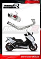 komplette Auspuffanlage mit Schalldämpfer DOMINATOR Full System GP1 passend für Yamaha XP 530 TMAX 2012  2016