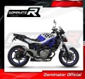 Auspuff Schalldämpfer DOMINATOR HP3 schwarz passend für Suzuki SFV 650 GLADIUS 2009  2015 2