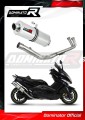 komplette Auspuffanlage mit Schalldämpfer DOMINATOR Full System OV passend für Yamaha TMAX 500 2008  2011