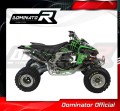 komplette Auspuffanlage mit Schalldämpfer DOMINATOR Full System MX passend für Kawasaki KFX 450 2008  2014 4