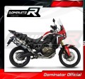 komplette Auspuffanlage mit Schalldämpfer DOMINATOR Full System P7 passend für Honda CRF 1000L Africa Twin 2016  2019 4