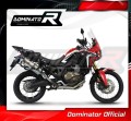 komplette Auspuffanlage mit Schalldämpfer DOMINATOR Full System HP7 passend für Honda CRF 1000L Africa Twin 2016  2019 4