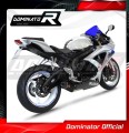 wydech tłumik DOMINATOR HP3 CZARNY LOW LEVEL pasujący do motocykla Suzuki GSXR 600 K8 K9 L0 2008 - 2010