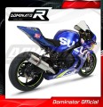 komplette Auspuffanlage mit Schalldämpfer DOMINATOR Full System HP1 passend für Suzuki GSXR 1000 2017  2021 2
