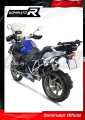 Auspuff Schalldämpfer DOMINATOR P7 schwarz passend für BMW R1200GS Adventure 2008  2009