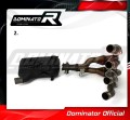 Suzuki GSXR 750 K8 K9 L0 2008 -2010  motorcycle Exhaust Muffler Auspuff Sportauspuff Silencer Echappement Silencieux Scarico Scarichi Escape Wydech Tłumik HP3 BLACK LOW LEVEL Dominator 7