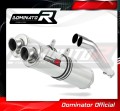 Auspuff Schalldämpfer DOMINATOR rund passend für Suzuki GSX 1400 2001  2005 2
