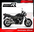 Auspuff Schalldämpfer DOMINATOR rund passend für Suzuki GSX 1400 2001  2005 4