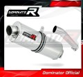Auspuff Schalldämpfer DOMINATOR homologiert OVAL passend für DL 650 VSTROM 2004  2006 2