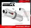 wydech tłumik DOMINATOR Owalny pasujący do motocykla Honda XL 125 V VARADERO 2007 - 2012 2