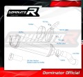 Auspuff Schalldämpfer DOMINATOR homologiert HP1 schwarz passend für Kawasaki Z 900 2020  2024 2