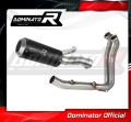 komplette Auspuffanlage mit Schalldämpfer DOMINATOR Full System GP schwarz passend für BMW F900XR 2020  2026 2