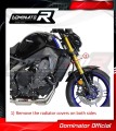 Yamaha MT 09 2021 - 2022 Full  Exhaust System EX Muffler Auspuff Sportauspuff Silencer Echappement Silencieux Scarico Scarichi Escape Collector Manifold Wydech Tłumik GP BLACK DOMINATOR EXHAUST SYSTEM 6