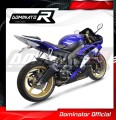 Auspuff Schalldämpfer DOMINATOR GPS schwarz passend für Yamaha YZF R6 2006  2016 3