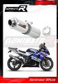 Auspuff Schalldämpfer DOMINATOR Bolton rund passend für Suzuki GSXR 1000 K1  K4 2001  2004