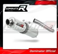 Auspuff Schalldämpfer DOMINATOR Slipon rund passend für Suzuki GSXR 1000 K1  K4 2001  2004 2