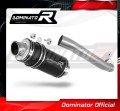 Auspuff Schalldämpfer DOMINATOR Slipon GP1 schwarz passend für Suzuki GSXR 1000 K1  K4 2001  2004 2