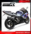 Auspuff Schalldämpfer DOMINATOR Slipon HP1 schwarz passend für Suzuki GSXR 1000 K1  K4 2001  2004 3