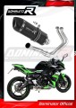 kompletny układ wydechowy z tłumikiem DOMINATOR Full System HP1 CZARNY pasujący do motocykla Kawasaki NINJA 650 2017 - 2022