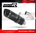 Auspuff Schalldämpfer DOMINATOR HP1 schwarz passend für Yamaha FZ1 FAZER 1000 2006  2015 2