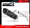 Auspuff Schalldämpfer DOMINATOR HP1 schwarz passend für Triumph TIGER 800 XC XR 2011  2014 2